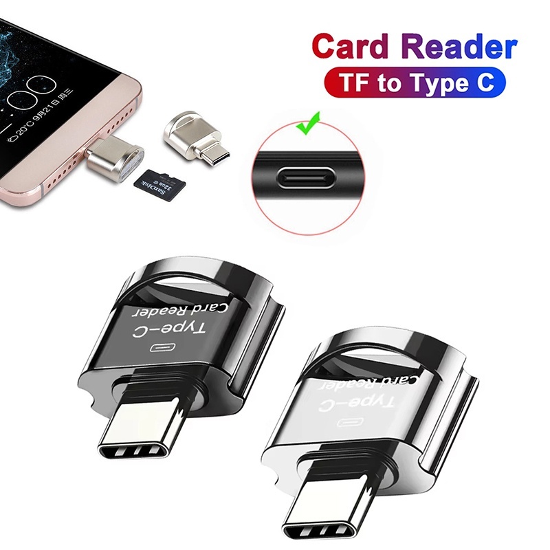 Phone Accessories Types - OTG Micro SD TF Card Reader