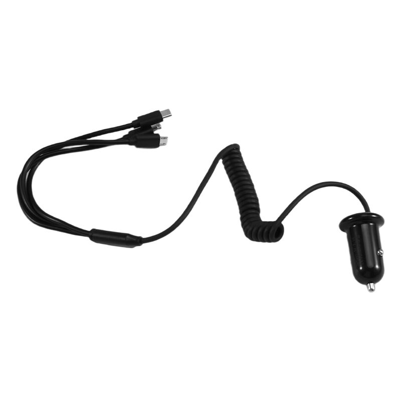 Phone Accessories Types - Car Adapter Accessories 3 Interface Universal