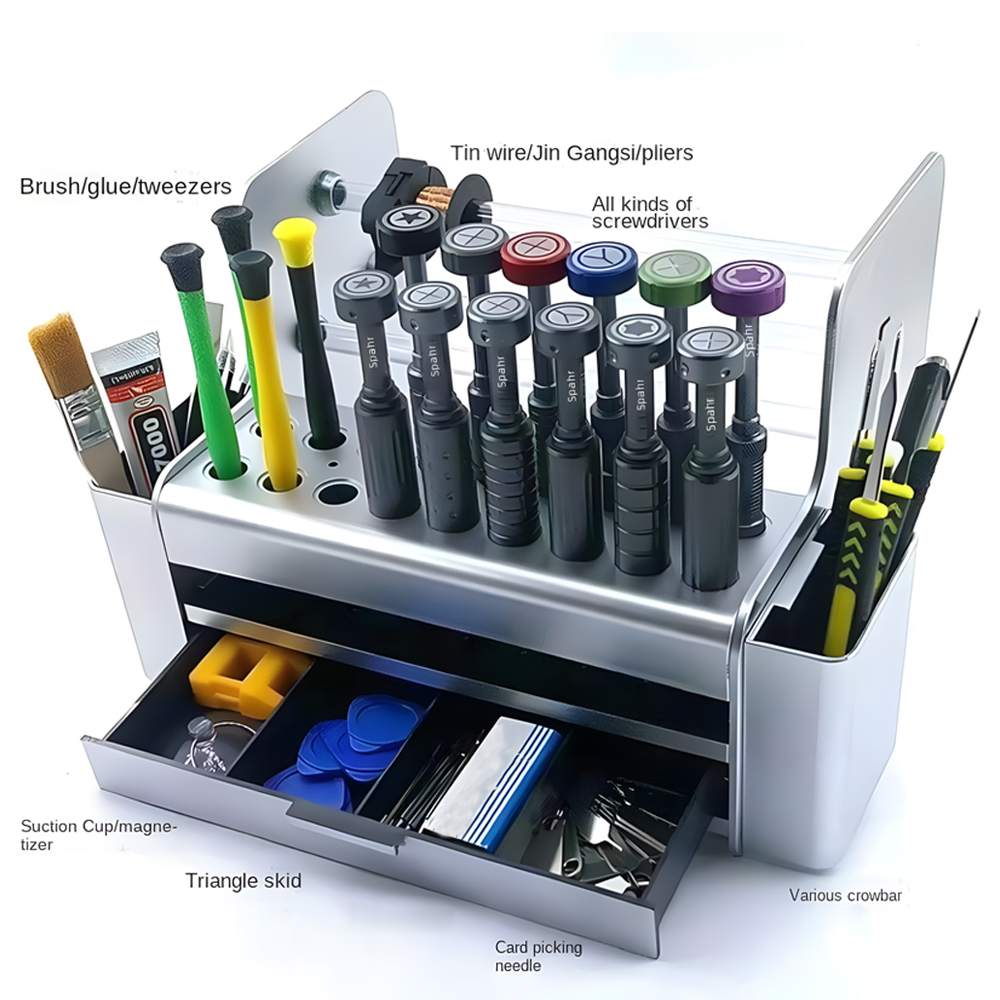Desktop Rack Electronic Mainte - Phone Accessories Cabinet ulasan dan harga