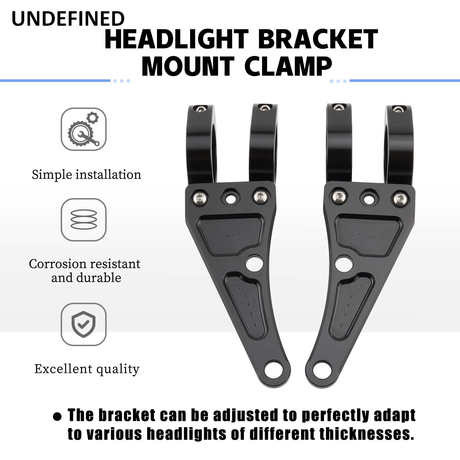 33mm-58mm Headlight Bracket Mo - Phone Accessories Company ulasan dan harga
