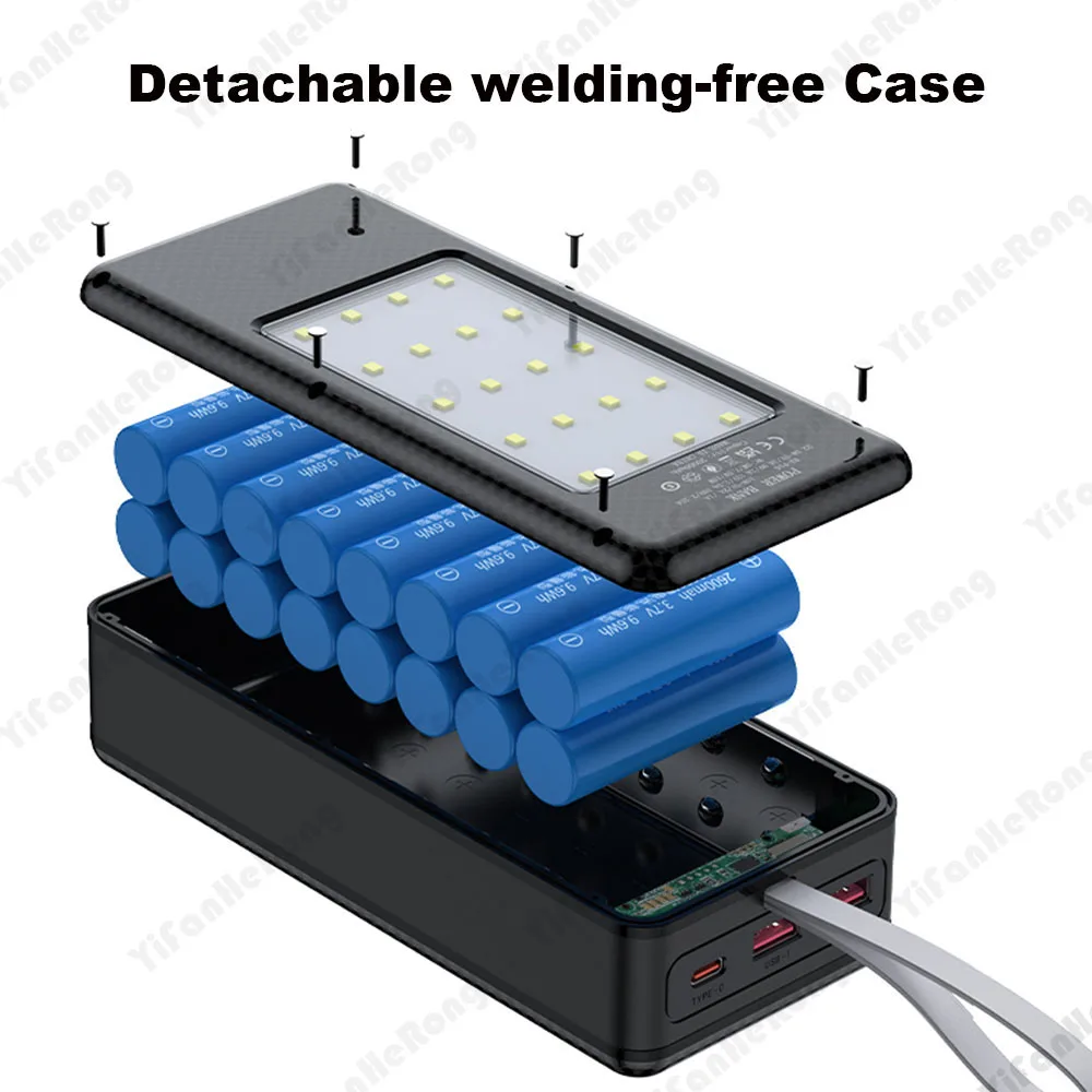 22.5W Fast Charging 15W Wirele - Portable Charger 20000Mah ulasan dan harga