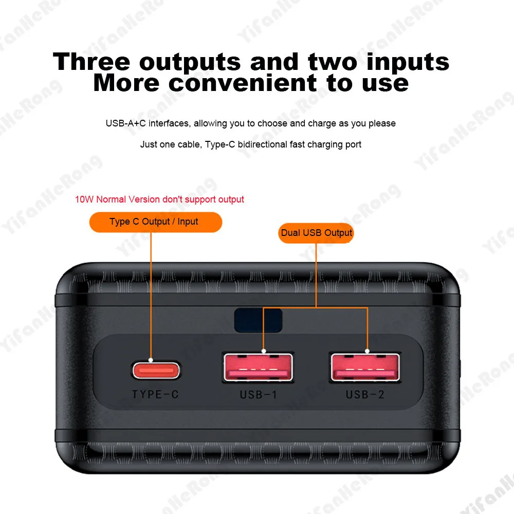 22.5W Fast Charging 15W Wirele - Portable Charger 20000Mah ulasan dan harga