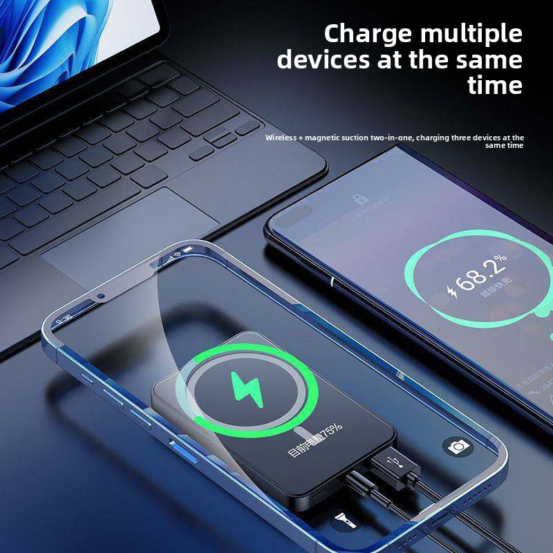 20000mAh Magnetic Powerbank Ma - Portable Charger 20000Mah ulasan dan harga