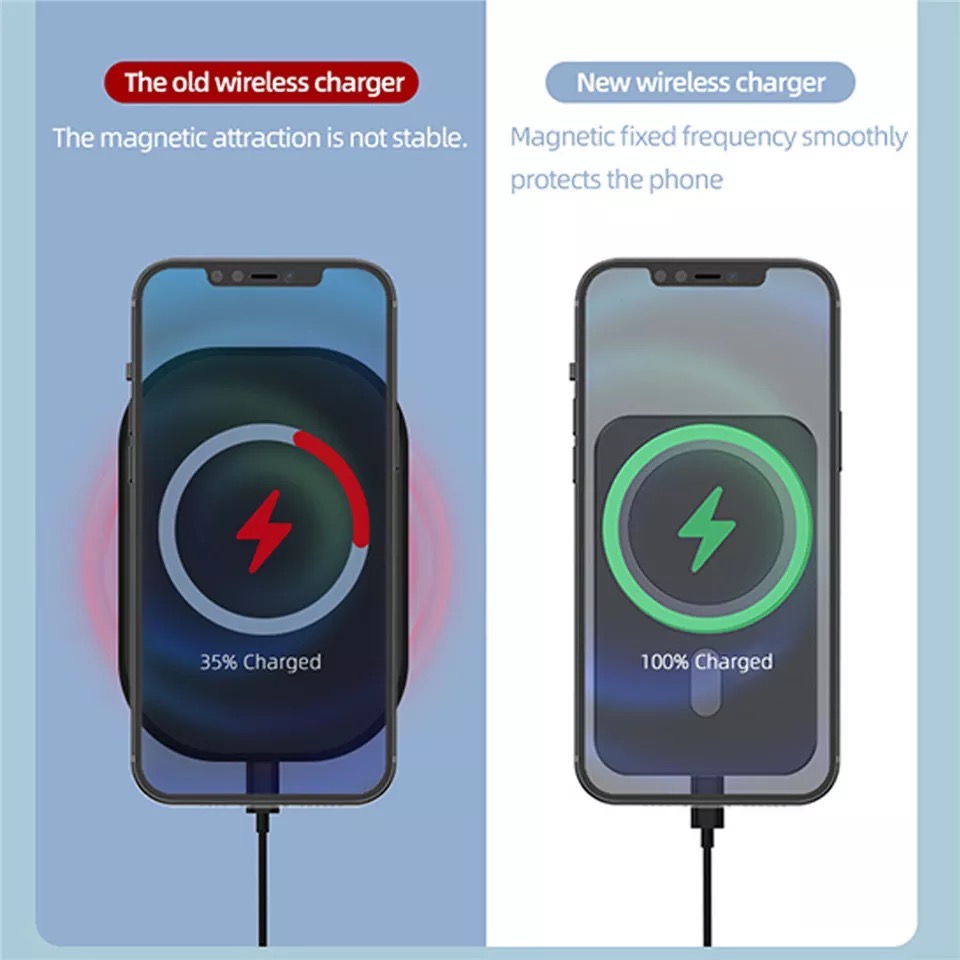 Wireless Charger Magnetic Car  - Phone Accessories Types ulasan dan harga