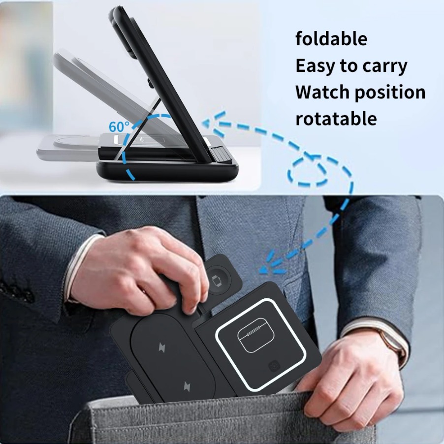 3 in 1 Foldable Night LED Ligh - Phone Cooling Fan ulasan dan harga