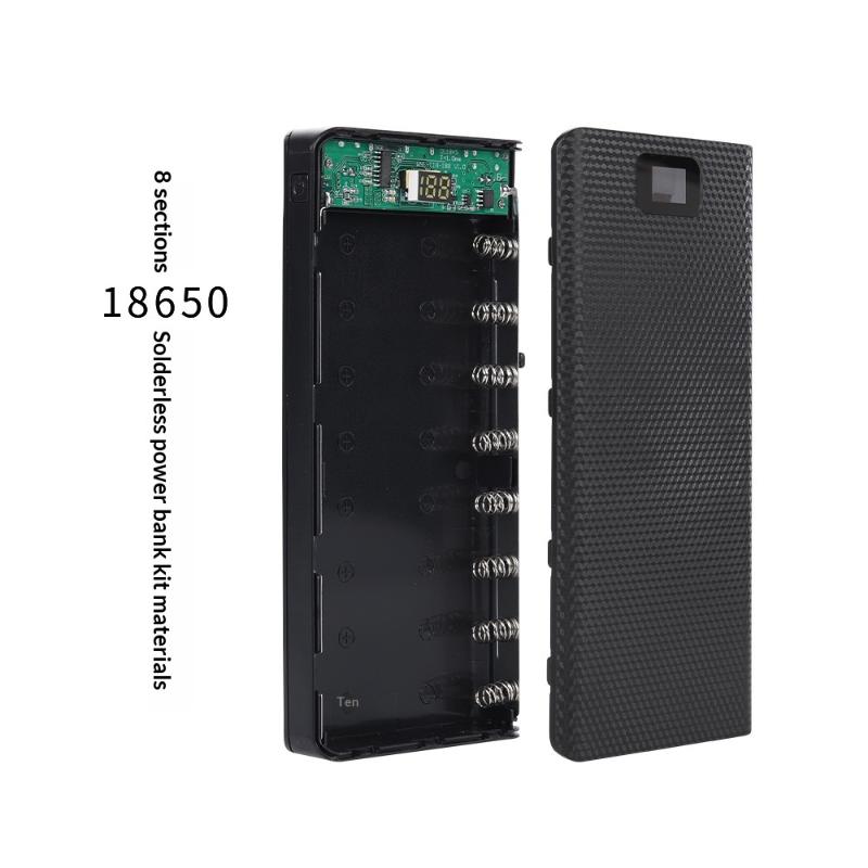 DIY 8*18650 Battery Power Bank - Phone Accessories Types ulasan dan harga