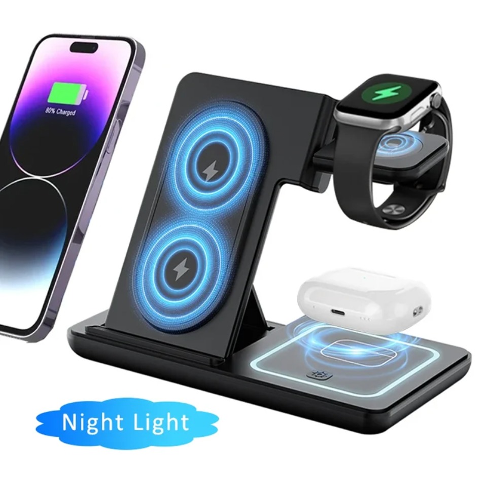 Night LED Light 3 In 1 Wireles - Phone Cooling Fan ulasan dan harga
