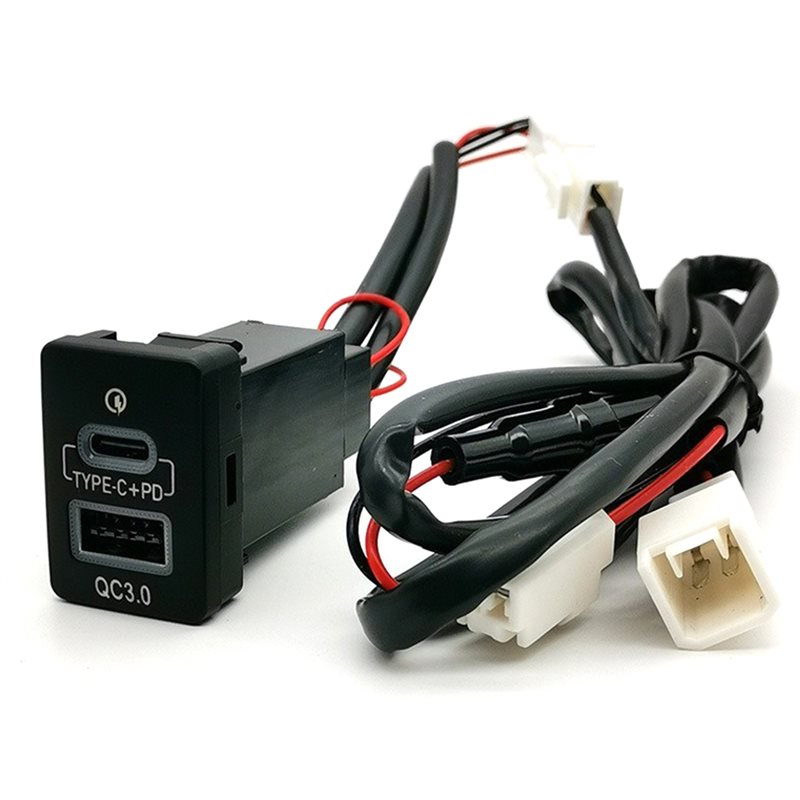 QC3.0 USB TYPE-C PD Blue Light - Phone Accessories Types ulasan dan harga