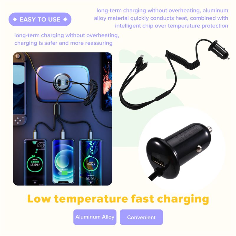 Car Adapter Accessories 3 Inte - Phone Accessories Types ulasan dan harga
