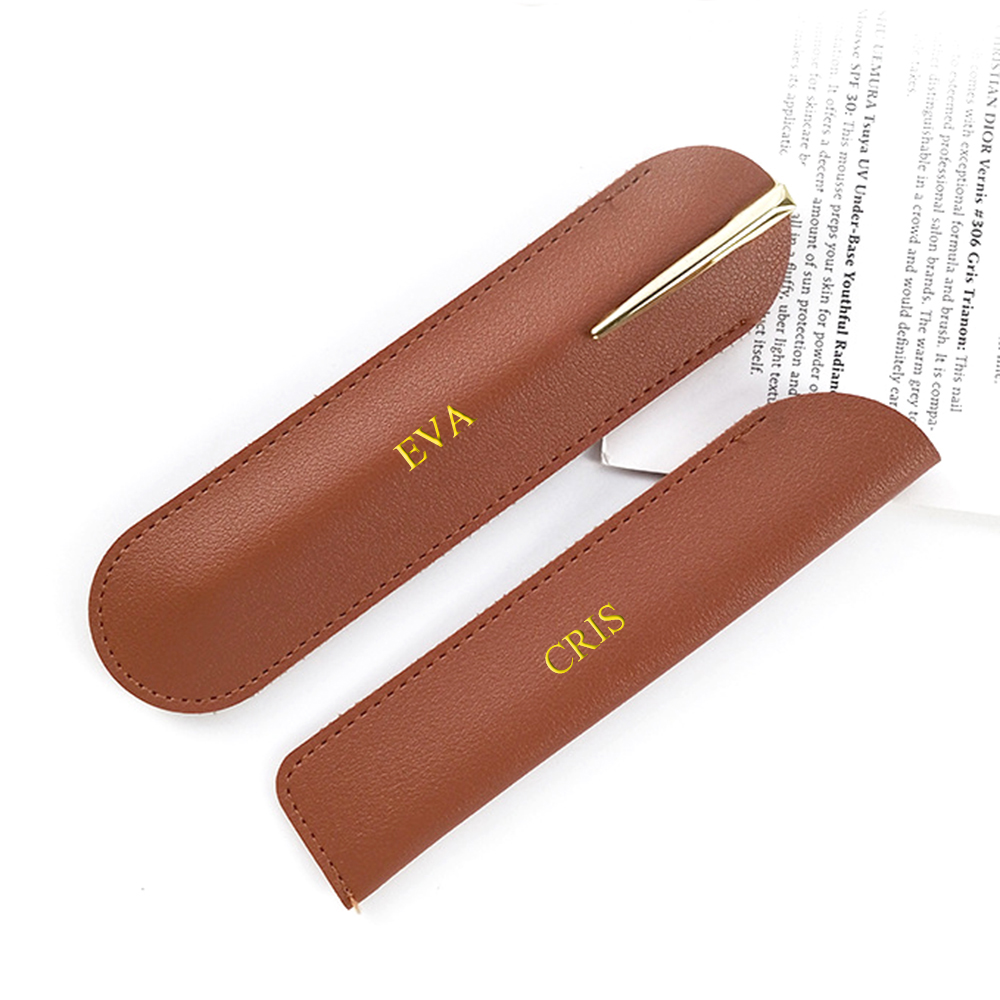 Custom Letters PU Leather Penc - Phone Accessories Company ulasan dan harga